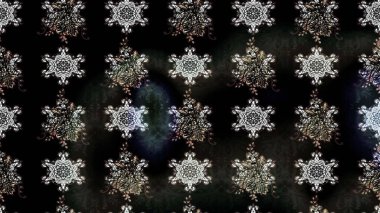 Çizim çiçek deseni duvar kâğıdı olarak kullanılabilir. Raster illüstrasyonu. Siyah renkte çiçekler.