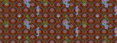 Suluboya çizim kalıbı. Çiçekler suluboya tarzında kahverengi, yeşil ve kırmızı renklerde. Çiçek izi.