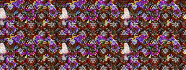 Modaya uygun kumaş deseni. Sevimli çiçek raster deseni. Renkli Yaz Temalı eskiz kalıbı. Düz Çiçek Elementleri Tasarımı.