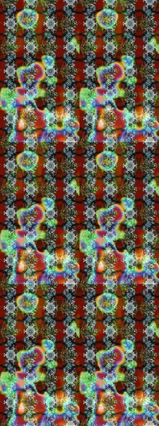 Renkli Yaz Temalı eskiz kalıbı. Raster Illustrasyon 'daki Çiçek Deseni' nin son moda çizimi. Güzel kumaş deseni. Düz Çiçek Elementleri Tasarımı.