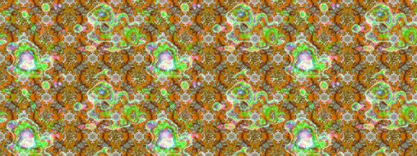 Raster deseni. Raster illüstrasyonu. Küçük çiçekteki sevimli çiçek deseni. Kahverengi, yeşil ve nötr renklerde yaz çiçekleri.