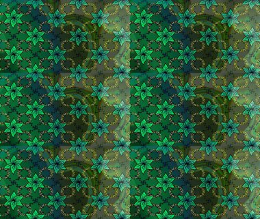 Raster illüstrasyonu. Tekstil veya kitap kapakları, imalat, duvar kağıtları, baskı, hediye paketi ve yapıştırma kitabı için çiçek eskizi geçmişi. Küçük ölçekli çiçeklerdeki basit sevimli desen.