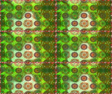 Süslü, dikişsiz, soyut çiçeklerle süslenmiş. Şekillendirilmiş çiçeklerle kusursuz desen. Çiçek deseni duvar kağıdı, şablon dolguları ve web sayfası arkaplanı için kullanılabilir.