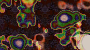 Raster illüstrasyonu. Küçük bir çiçekte eskiz deseni. Hoş bir çiçek geçmişi var. Güzel kumaş deseni.