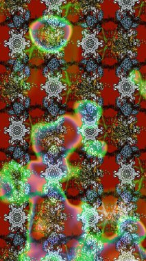 Raster güzel bir çiçek deseni çizmiş. Nazik romantik baskı. Tatil havası. Bahar mevsimi.