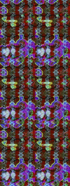 Çiçek desenli eskiz, darbeler, sıçramalar, yaz çiçekleri. Kırmızı, mavi ve kahverengi renkte çiçekler. Raster illüstrasyonu.