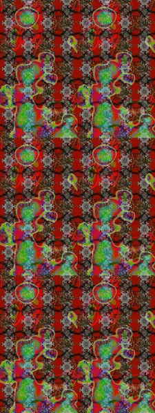 Raster illüstrasyonu. Kıvırcık, parlak örgü. Güzel, parlak, pürüzsüz kumaş, tuval. Desen, çizim, çiçek sınırı. Eski moda arka plan. Çiçeklerin çelengi.