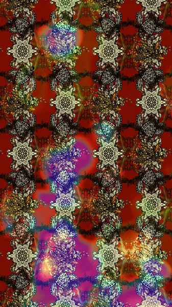 Egzotik çiçekler, kahverengi, kırmızı ve gri renkler üzerine botanik, parlak klasik doğa. Klasik tropikal doğal elementlerin suluboya seti. Raster illüstrasyonu.