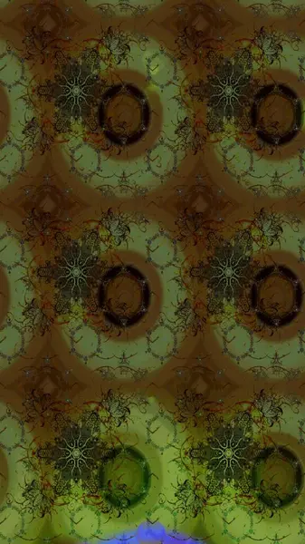 Çiçek izi. Çiçekler suluboya tarzında kahverengi renkte. Suluboya çizim deseni.