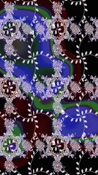 Bahar çiçekleriyle güzel bir çiçek deseni çizmişsin. Güzel kumaş deseni. Raster illüstrasyonu.