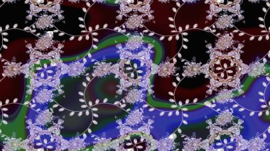 Düz Çiçek Elementleri Tasarımı. Raster illüstrasyonu. Tarafsız, kahverengi ve mavi renklerde zarif çiçek buketi suluboya. Renkli Bahar Teması çizim şablonu.