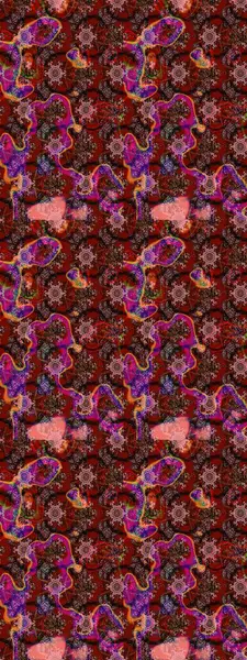 Raster stili kumaş deseni. Çiçekler suluboya çizim deseni.