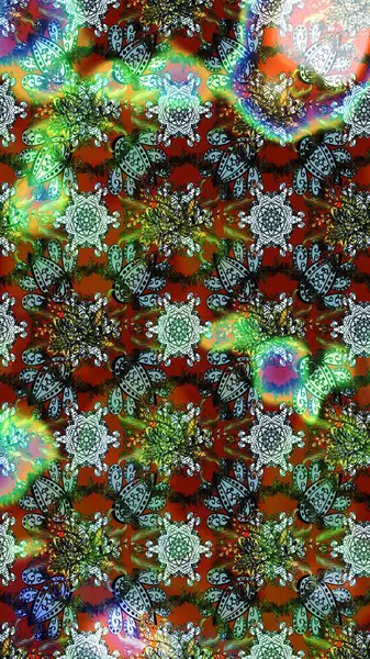 Raster Güzel kumaş deseni. Raster suluboya çiçek deseni, narin çiçekler, yeşil, kahverengi ve gri çiçekler, tebrik kartı şablonu..