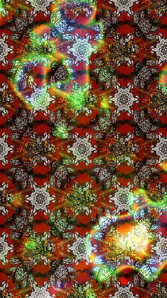 Renkli Bahar Teması eskiz kalıbı. Düz Çiçek Elementleri Tasarımı. Raster..