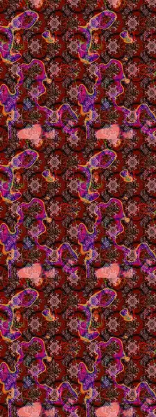 Raster stili kumaş deseni. Çiçekler suluboya çizim deseni.