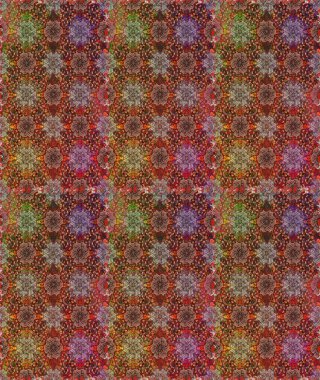 Çiçekli bahar çiçekleri. Motley illüstrasyonu. Küçük çiçekte güzel bir desen. Moda baskıları için zarif bir şablon. Kusursuz. Küçük renkli çiçekler..