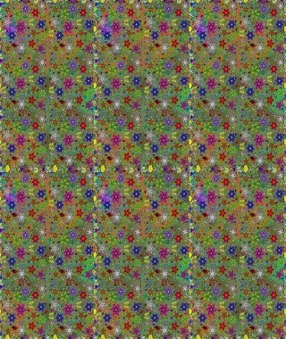 Raster deseni. Karalama çiçekleri kusursuz desen. Yeşil ve kahverengi el çizimi desen. Sanat ilham verici ve kahverengi tarzı çiçekler ve arkaplan bırakır.