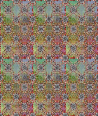 Küçük çiçekte güzel bir desen. Motley illüstrasyonu. Çiçekli yaz çiçekleri. Küçük renkli çiçekler. Kusursuz. Moda baskıları için zarif bir şablon.