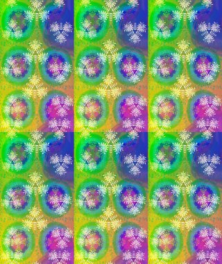 Küçük çiçekte hoş bir çiçek deseni var. Çiçeksel elementlerle süslenmiş zarif raster dokusu. Parlak çiçekli yeşil renkler üzerine soyut çizim deseni.