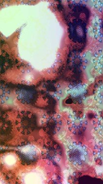 Çiçek desenli raster, nötr çizgi grafik desenli soyut raster arkaplan. Modern stil dokusu.