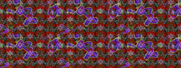 Çiçekli el çizimi çizimi deseni. Modern gelişim kırmızı, kahverengi ve gri raster arka plan duvar kâğıdı illüstrasyonlu klasik çizgi çizgisi, desenli desenli çiçekler, çiçekli süsler.