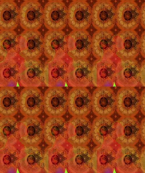 Düz Çiçek Elementleri Tasarımı. Çiçekli eskiz çizimi. Renkli Yaz Temalı eskiz kalıbı. Kahverengi renkte çiçekler.