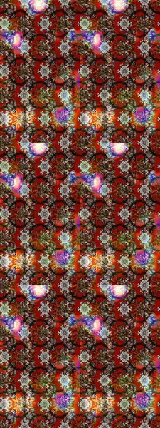 Raster illüstrasyonu. Kahverengi, kırmızı ve siyah renkte çiçekler. Çiçek desenli eskiz, vuruşlar, sıçramalar, yaz çiçekleri..