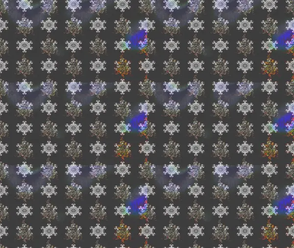 Gri renkli çiçekler. Raster illüstrasyonunda çiçek deseni çizimi.