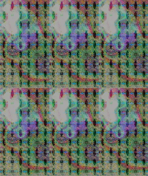 Raster illüstrasyonu. Düz Çiçek Elementleri Tasarımı. Renkli Bahar Teması eskiz kalıbı. Çiçek deseni. Chichi kumaş deseni çiz.