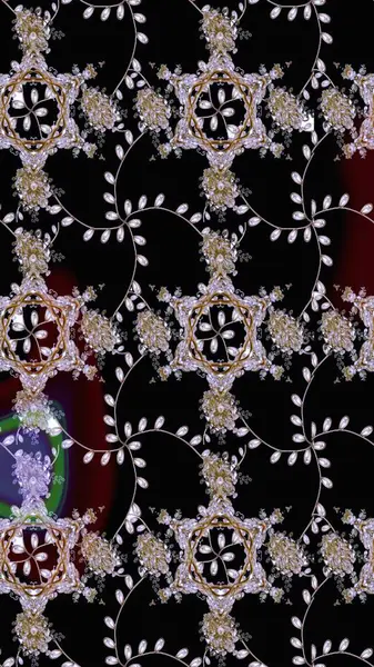 Tekstil tasarımı için siyah, nötr ve kahverengi renkli geleneksel halk çiçekleri buketi. Üzerinde gelincikler ve vadi zambakları olan renkli çiçek desenli nakış..