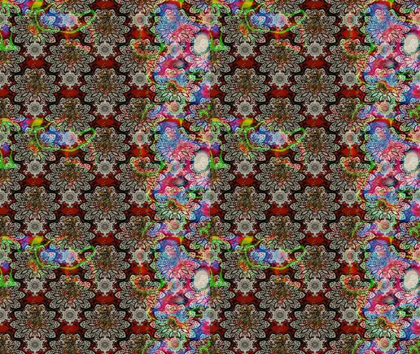 Düz Çiçek Elementleri Tasarımı. Tarafsız renklerde şirin bir çiçek deseni. Raster Modaya uygun kumaş deseni. Renkli Bahar Teması çizim şablonu.