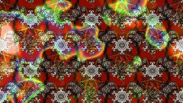 Modern, kahverengi, kırmızı ve gri raster arka plan duvar kâğıdı resimli klasik çizgili, desenli desenli çiçekler, çiçekli süsler. Çiçekli el çizimi çizimi deseni.