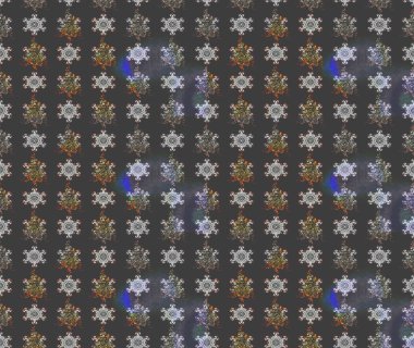 Moda baskıları için zarif bir şablon. Gri çiçekli bahar çiçekleri. Motley illüstrasyonu. Küçük çiçekte güzel bir desen. Küçük renkli çiçekler..