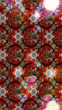 Küçük çiçekli şirin bir desen. Çiçek ve yapraklı çiçek deseni. Raster illüstrasyonu.