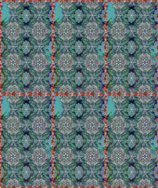 Raster deseni. Çiçekler, suluboya ile dikişsiz çiçek deseni. Küçük çiçek Güzel Çiçek desen.