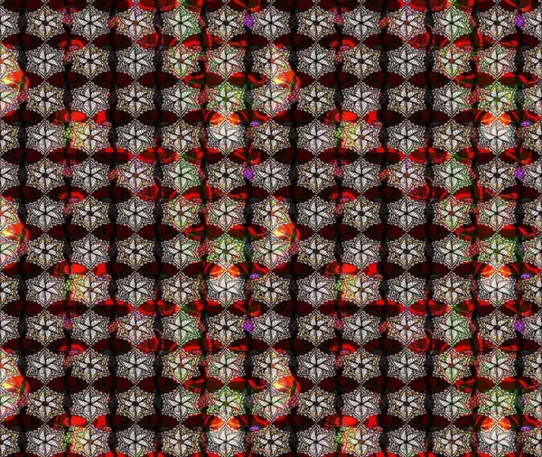 Raster illüstrasyonu. Tropik çiçek desenleri. Kahverengi renkte çiçekler.