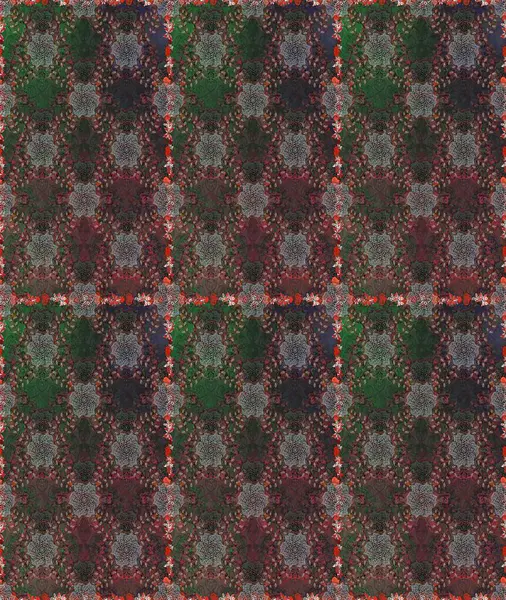 Raster Henna dövme stili. Etnik Mandala süsü. Kızılderili desenli desenli desenli şal deseni. Tekstil, tebrik kartı, boyama kitabı, telefon kılıfı baskısı için kullanılabilir.