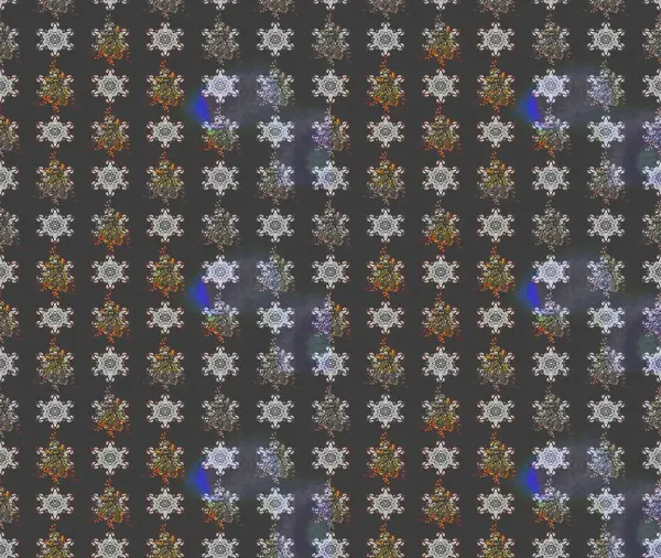 Moda baskıları için zarif bir şablon. Gri çiçekli bahar çiçekleri. Motley illüstrasyonu. Küçük çiçekte güzel bir desen. Küçük renkli çiçekler..