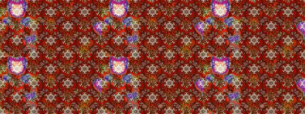 Çiçekli çiçek deseni, suluboya. Küçük çiçekte güzel bir çiçek deseni var. Raster deseni.