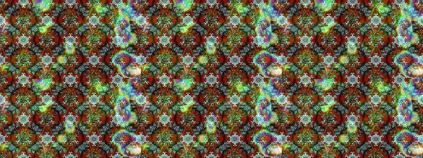 Kahverengi, yeşil ve nötr renklerde yaz çiçekleri. Çiçekli karalama şeklinde Raster çiçek deseni. Raster illüstrasyonu.