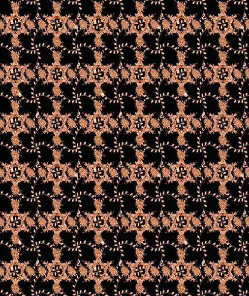 Modaya uygun kumaş deseni. Düz Çiçek Elementleri Tasarımı. Sevimli çiçek raster deseni. Renkli Yaz Teması çizim şablonu.