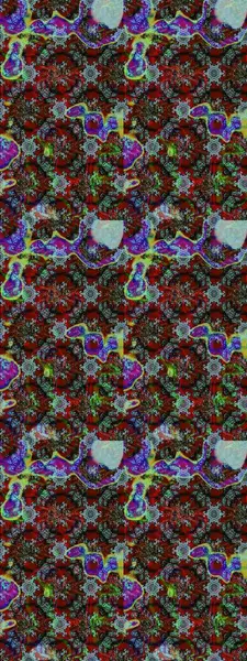 Raster. Kahverengi, kırmızı ve gri renkte güzel çiçekli eskiz deseni, suluboya çiçek deseni, duvar kağıdı, kart veya kumaş için fayanslı.