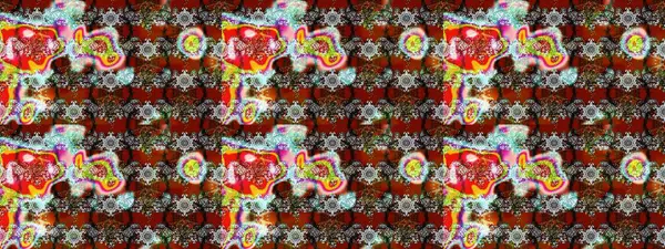 Raster illüstrasyonundaki çiçek desenli çizim. Suluboya tarzında gri, kahverengi ve kırmızı renkte çiçekler.