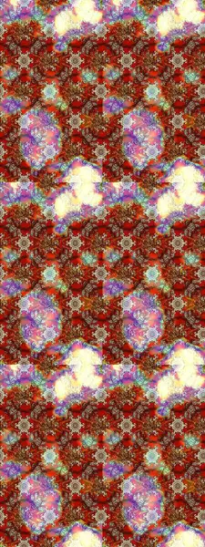 Çiçek ve yapraklı çiçek deseni. Küçük çiçekli şirin bir desen. Raster illüstrasyonu.