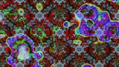 Düz Çiçek Elementleri Tasarımı. Renkli Bahar Teması eskiz kalıbı. Çocuk stili. Çiçekli çizim raster arkaplanı.