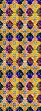 Yumuşak fayans. Klasik çiçek desenli. Yumuşak pamuk tasarımı. Paketleme, tekstil, duvar kâğıdı için çiçek eskizi. Raster taze dokusu.