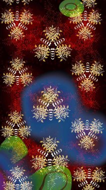 Küçük çaplı çiçeklerdeki basit şirin desenler. Tekstil veya kitap kapakları, imalat, duvar kağıtları, baskı, hediye paketi ve yapıştırma kitabı için çiçek eskizi geçmişi. Raster illüstrasyonu.