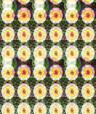 Chichi 'nin kumaş kalıbını çiz. Renkli Bahar Teması eskiz kalıbı. Çiçek deseni. Düz Çiçek Elementleri Tasarımı. Raster illüstrasyonu.