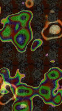 Raster illüstrasyonu. Bahar çiçekleriyle güzel bir çiçek deseni çizmişsin. Güzel kumaş deseni.