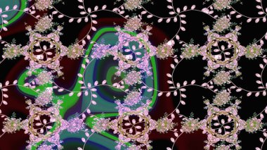 Tekstil, kumaş, kapaklar, duvar kağıtları, baskı, naylon, koleksiyon defteri, örgü, dekupaj için güzel bir eskiz. Küçük siyah, nötr ve kahverengi çiçeklerle oldukça kaliteli besin torbası deseni..